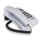 Telefone para mesa ou parede Pleno Cinza Ártico - Intelbras
